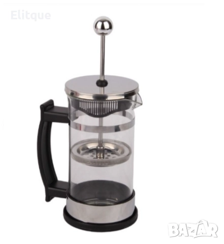 Френска стъклена преса за кафе и чай, снимка 10 - Други - 52901411