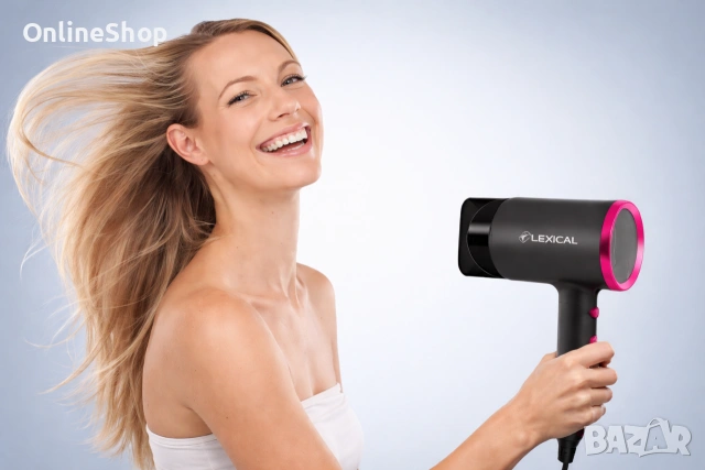 Сешоар за коса Lexical LHD-5020, 1600W, хладен въздух, снимка 13 - Сешоари - 53302009