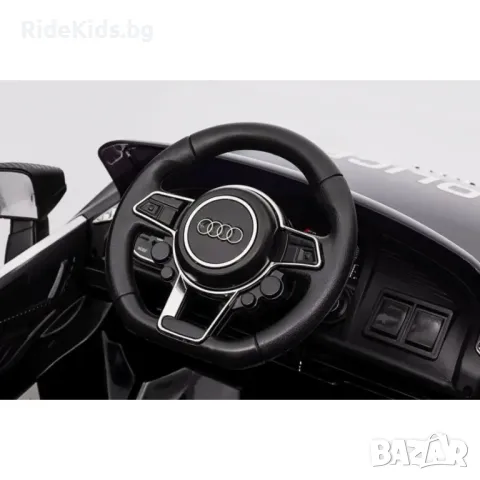 Audi R8 12V – Полицейска детска акумулаторна кола, EVA гуми, снимка 7 - Детски велосипеди, триколки и коли - 50418834