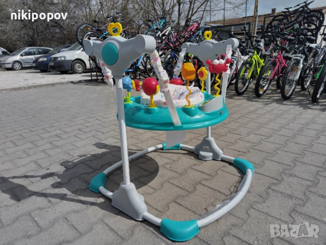 MONI Детско бънджи VISTA син, снимка 3 - Проходилки - 53565162