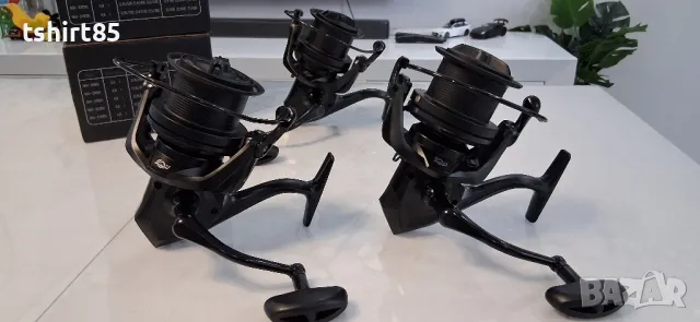 Намаление 3 броя шаранджийски макари Black NGK12000, снимка 13 - Такъми - 49021816