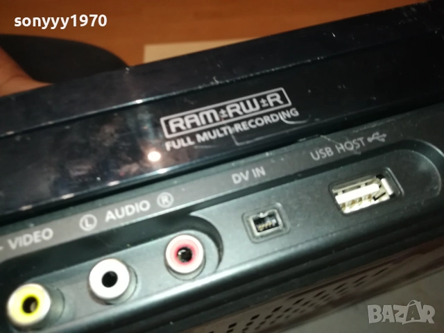 SAMSUNG DVD HR-773 HDD & DVD RECORDER-ВНОС GERMANY 1811251041LCHERY2, снимка 4 - Плейъри, домашно кино, прожектори - 52452476