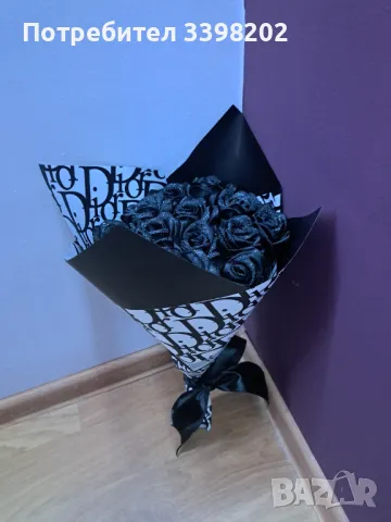 Ръчно изработени сатенени рози , снимка 6 - Подаръци за жени - 48619614