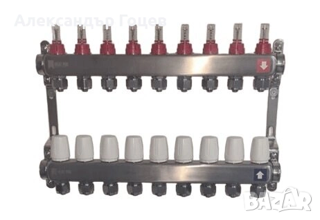 Колектори за подово отопление 9 кръга 1'' Heat Pro