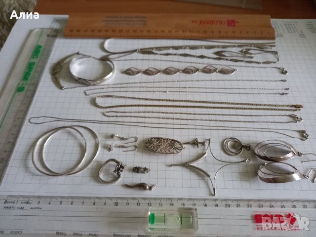 Сребърни верижки и висулки, снимка 11 - Колиета, медальони, синджири - 34675118