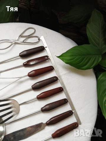 Комплект прибори за готвене , снимка 2 - Прибори за хранене, готвене и сервиране - 53057451