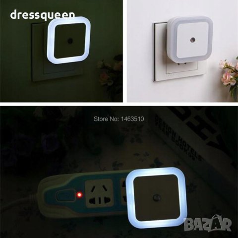 3744 LED  лампа за контакт със сензор за включване и изключване, снимка 8 - Лед осветление - 43941653