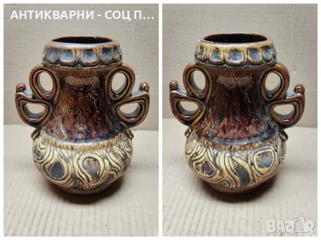 Стара Порцеланова Ваза. , снимка 3 - Антикварни и старинни предмети - 47331072