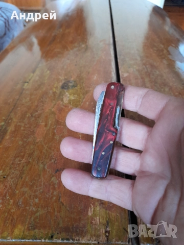 Стар джобен нож,ножче,ножка #145, снимка 2 - Други ценни предмети - 51881712