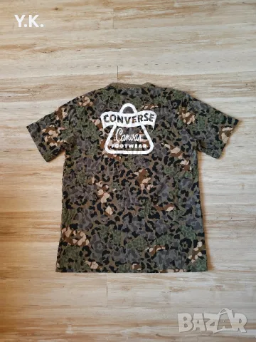 Оригинална мъжка тениска Converse, снимка 3 - Тениски - 47367644