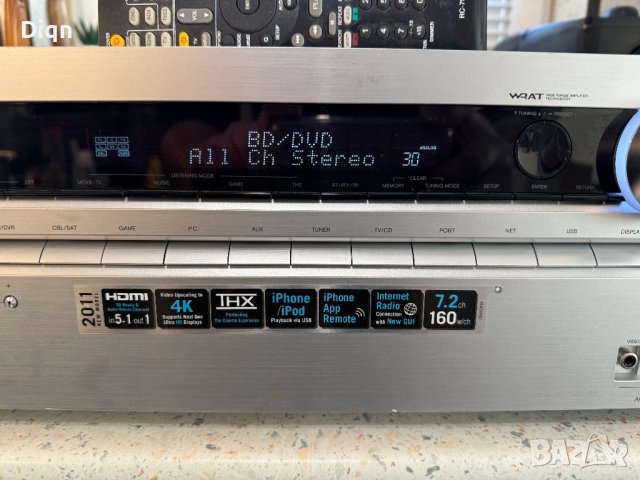 Onkyo TX-NR-609, снимка 3 - Ресийвъри, усилватели, смесителни пултове - 43823804