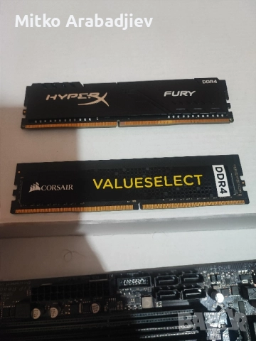 дънна платка с 2 плочи рам и процесор в добро състояние , снимка 3 - Дънни платки - 52517838