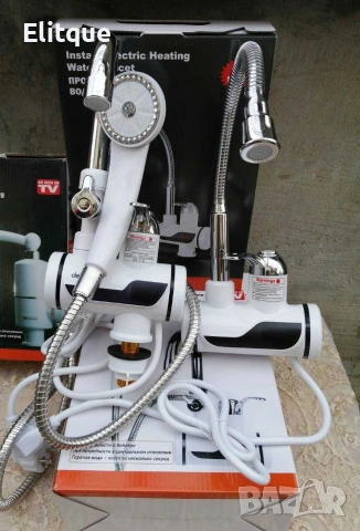 Смесител за вода с нагревател за мигновено загряване – 3000W 🚰