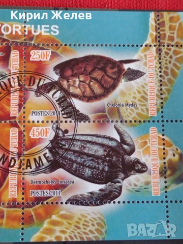 Пощенски марки чиста комплектна серия КОСТЕНУРКИ за колекция декорация поща Конго,Чад 29507, снимка 4 - Филателия - 37722961