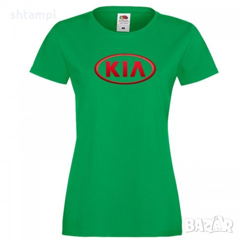Дамска тениска KIA, снимка 1 - Тениски - 32840115