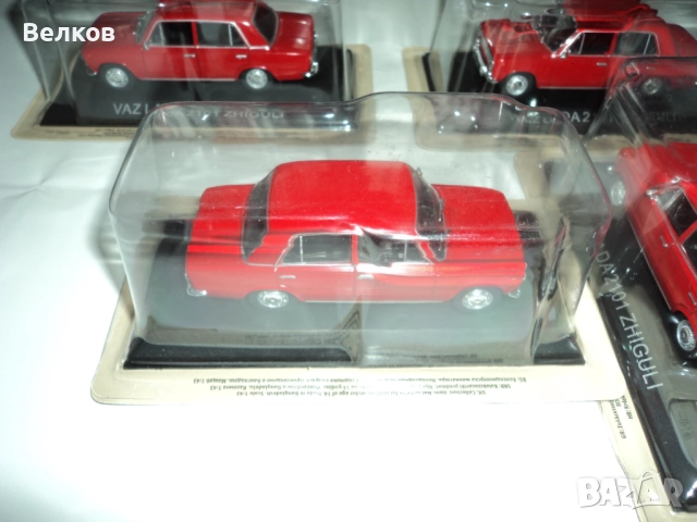 Метален модел на ВАЗ 2101 червена, Deagostini, Деагостини