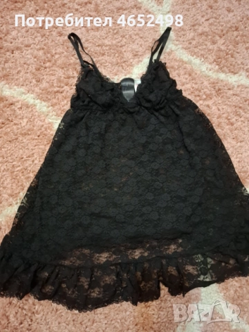 H&M Дантелена Нощничка, снимка 4 - Бельо - 52442803