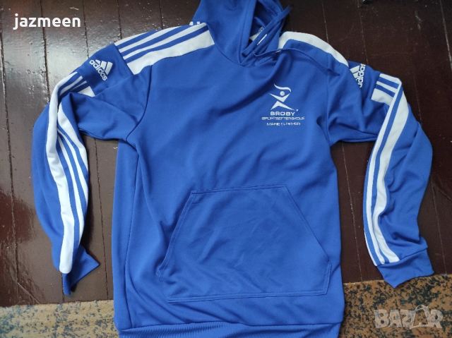 Мъжки суичър Nike Hoodies, ново, размер М и суичър Adidas, ново, размер М, снимка 2 - Спортни дрехи, екипи - 53295981