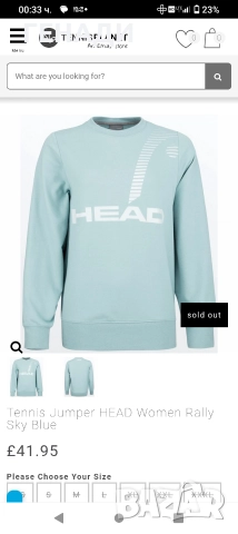 Тенис блузи с дълъг ръкав мъжка М и женска Xs, снимка 15 - Блузи с дълъг ръкав и пуловери - 52675299