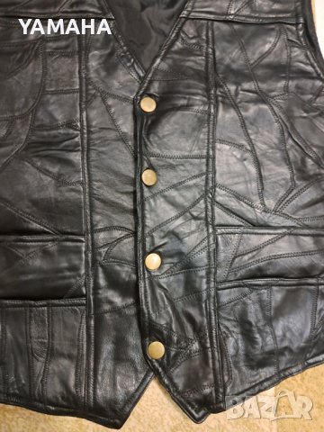 Кожен Рокерски  Елек  3XL, снимка 7 - Други - 43860649