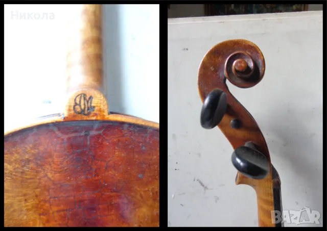 Цигулка Joh. Bapt. Schweitzer , снимка 10 - Струнни инструменти - 48536955