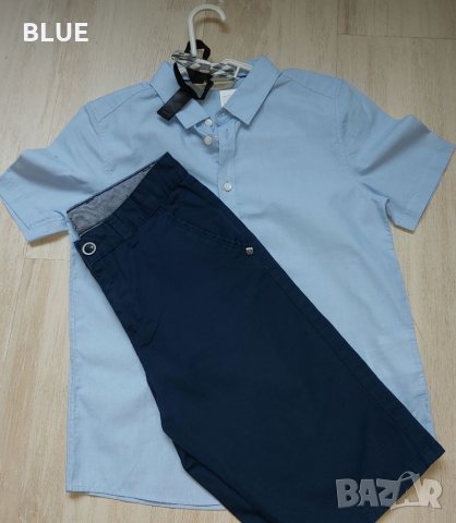 Нова ризка с папийонка H&M 8-10 год, снимка 3 - Детски ризи - 29382582