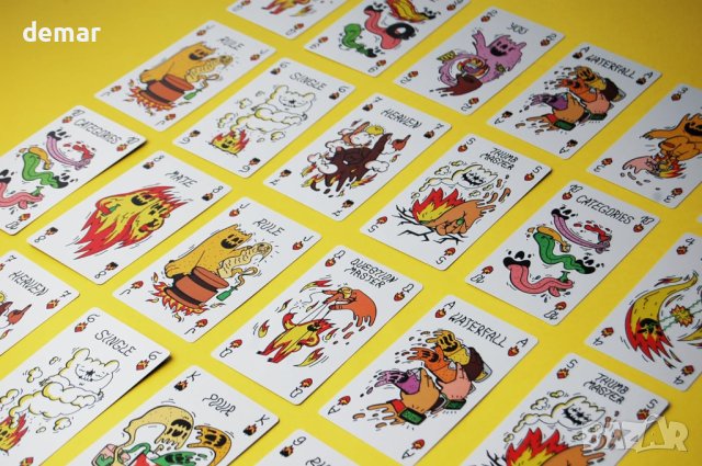  Парти игра с водоустойчиви карти Огненият пръстен, снимка 7 - Настолни игри - 43441795