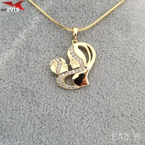 Висулка с 14К златно покритие 244709, снимка 4 - Колиета, медальони, синджири - 52670294