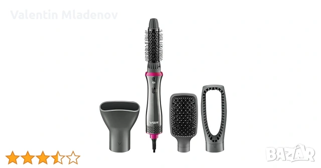 Четка за сешоар VGR 4 в 1, снимка 2 - Други - 53143184