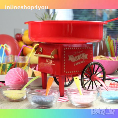 Мини машина за захарен памук за дома, за семейно парти, снимка 5 - Други - 33615185
