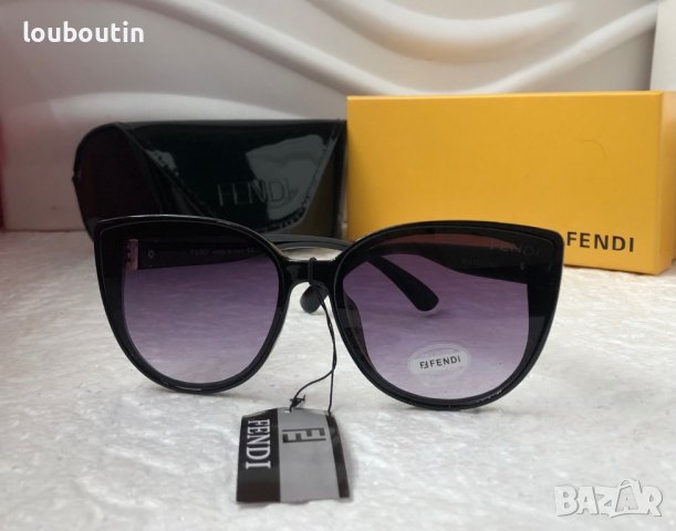 Fendi 2022 дамски слънчеви очила тип котка с лого, снимка 4 - Слънчеви и диоптрични очила - 37098691
