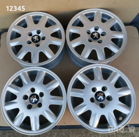 15’’5x108 za peugeot 15”5х108 за пежо-№623, снимка 9 - Гуми и джанти - 51783421