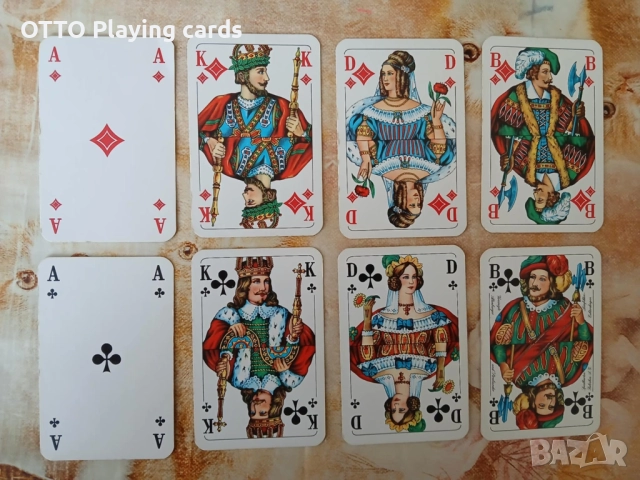 Стари карти за игра, оригинални немски, снимка 5 - Карти за игра - 50381520