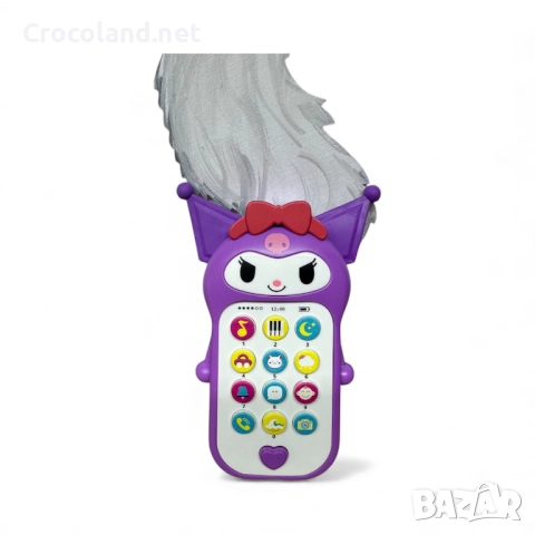 Музикален телефон „Kuromi“ със светлини и звук, снимка 2 - Музикални играчки - 52776554