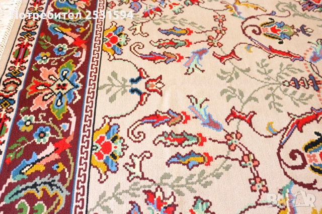 Котленски / Чипровски ръчно тъкан вълнен килим в перфектно състояние, снимка 11 - Антикварни и старинни предмети - 51932689