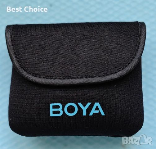 Професионален безжичен микрофон Boya Ultracompact 2.4  WMic5-M1 Dual-Channel, снимка 10 - Микрофони - 52818508