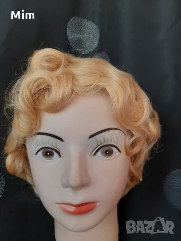 Руса къдрева перука 