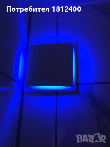 Вентилатор за баня светещ син LED фи 100 с клапа тих влагоуст. ММоторс, снимка 9 - Вентилатори - 51387447