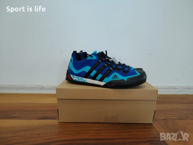 Adidas Маратонки за Планиско Бягане Terrex Swift Solo, 43 1/3 EU