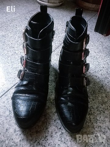 Дамски велурени обувки, снимка 6 - Дамски ежедневни обувки - 19781662