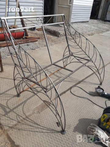 маси , пейки и столове от ковано желязо, снимка 13 - Други - 40346079