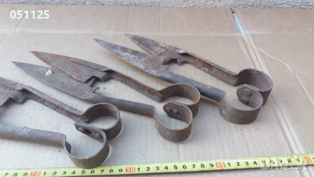 лот от 3 броя ножици за стригане на овце , снимка 5 - Антикварни и старинни предмети - 38573507