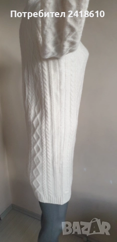 Lacoste Wool Womens Dress Size 36 / S НОВО! ОРИГИНАЛ! Дамскa Вълнена Рокля!, снимка 14 - Рокли - 52918768