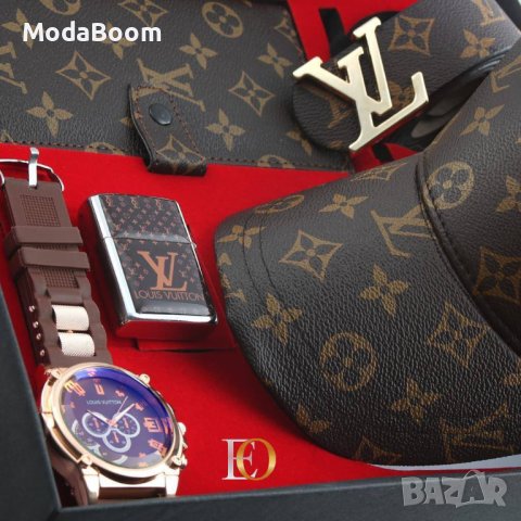 🤩Louis Vuitton уникални мъжки подаръчни комплекти / различни цветове🤩, снимка 5 - Луксозни - 43512383