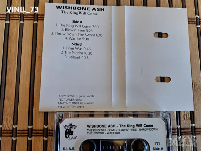 Wishbone Ash – The King Will Come - The Easy Rider Generation In Concert, снимка 3 - Аудио касети - 48844575