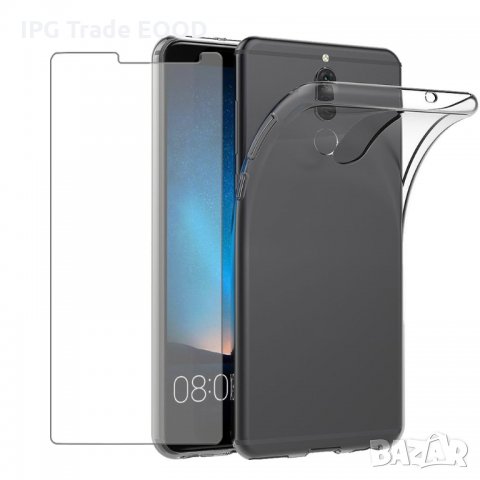 Huawei Mate 10 Lite кейс + стъклен протектор