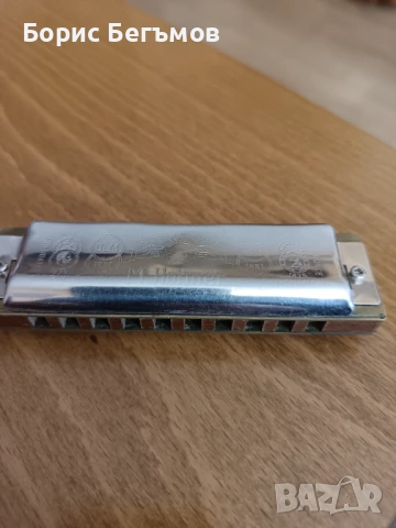 Винтидж хармоника/Marine Band M. Hohner Germany MS , снимка 3 - Антикварни и старинни предмети - 53273044