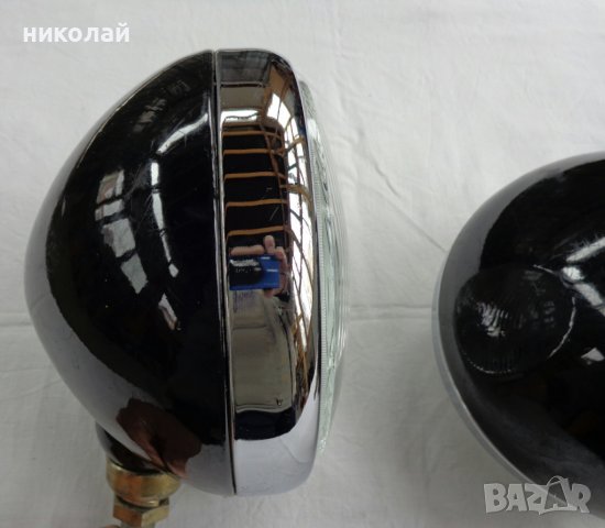 Ретро фарове Made in Czechoslovakia PAL. ESC  76 00.77 с диаметър 190 мм чисто нови., снимка 6 - Части - 39860756