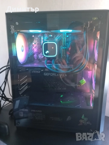 Геймърски Компютър - GeForece 3060-12GB, Ram 32GB, Ryzen 7-5800x 16 ядра, SSD, снимка 2 - Геймърски - 51676662