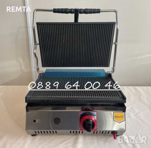 Газов тостер професионален (1,8 kW) 48x39 см+ газова защита CE-Турция